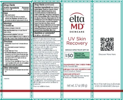 Elta Yv Skin Recovery Red Correcting Uc (Elta Uv Skin Recovery Tinted 1.7oz Uc)